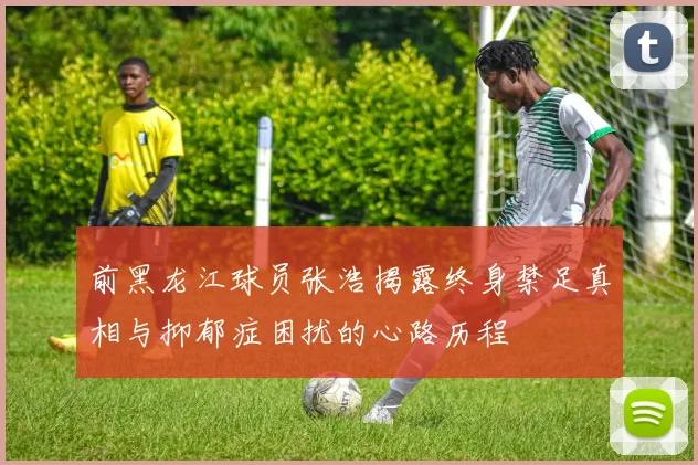 前黑龙江球员张浩揭露终身禁足真相与抑郁症困扰的心路历程