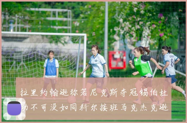 拉里约翰逊称若尼克斯夺冠锡伯杜功不可没如同科尔接班马克杰克逊